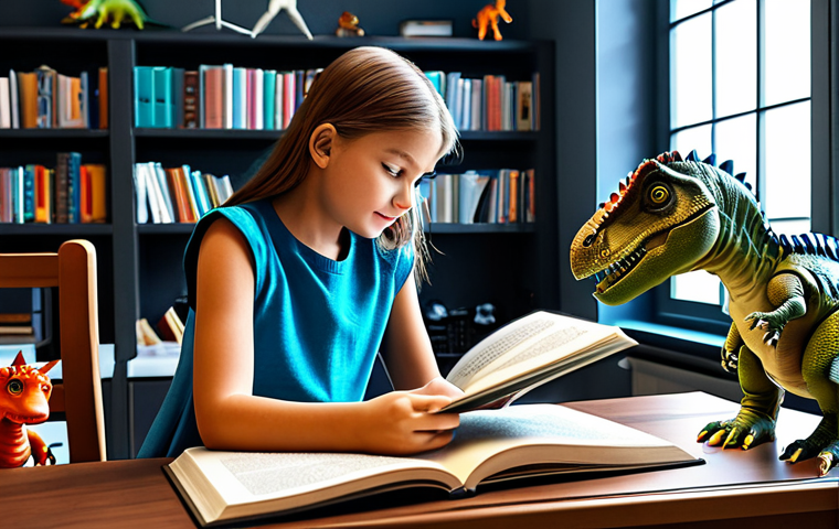 공룡메카드의 교육적 요소 분석 - Strategic Dino Mecard Battle**

"Two children playing with Dino Mecard toys on a playroom floor, eng...