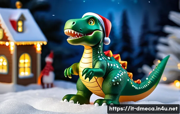 공룡메카드 크리스마스 한정판 정보 - A highly detailed collectible dinosaur toy from the Dinocard limited Christmas edition, featuring me...