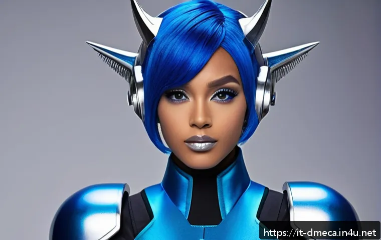 공룡메카드 관련 코스프레 의상 - A futuristic Dinocore Mecard cosplay character wearing a sleek, form-fitting lycra and neoprene body...